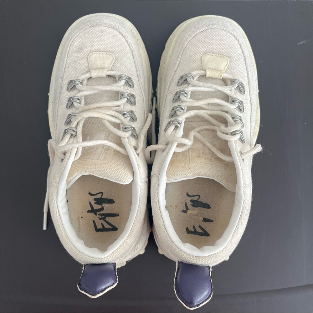Eytys Off-White Platform Sneakers